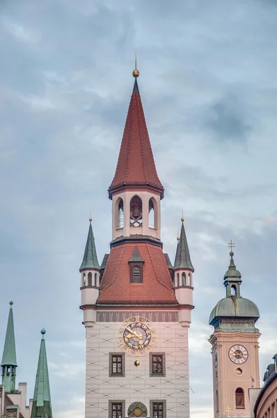 Vecchio municipio di munich, Germania — Foto Stock