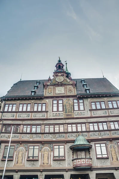 Stadshuset på torget i tubingen, Tyskland — Stockfoto