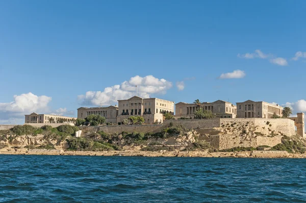 Villa Giovanni Bighi in Kalkara, Malta — Stock Photo, Image