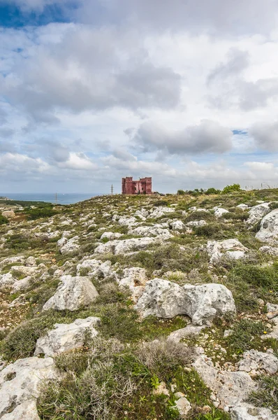 Torre di Sant'Agata a Malta — Foto Stock