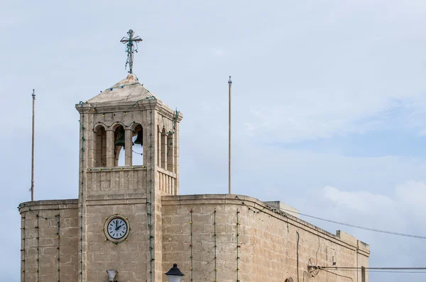 Fachada capilla en Selmun, Malta — Foto de Stock