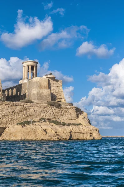 Büyük kuşatma memorial Valletta, malta — Stok fotoğraf