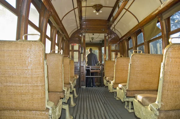 Carmo Straßenbahn in Porto, portugal — Stockfoto