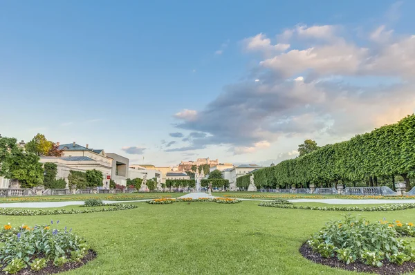 Mirabell κήπο (mirabellgarten) στο Σάλτσμπουργκ, Αυστρία — Φωτογραφία Αρχείου