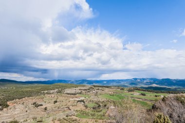 monroyo Köyü, teruel, İspanya