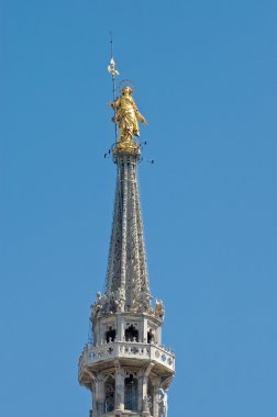 Il duomo di Milano, İtalya