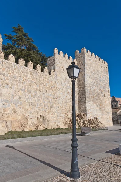 Defensive walls tower at Avila, Spain — Stock Photo, Image