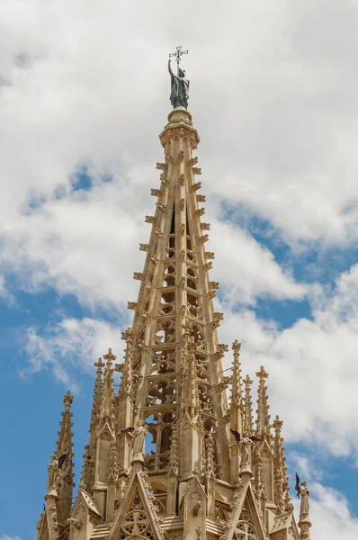 Cattedrale di Barcellona in Catalogna, Spagna — Foto Stock