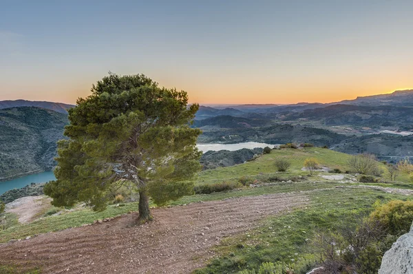 Siurana dam in tarragona, Spanje — Stockfoto