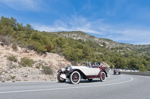 54 rallye barcelona-sitges druhá fáze závodu. — Stock fotografie