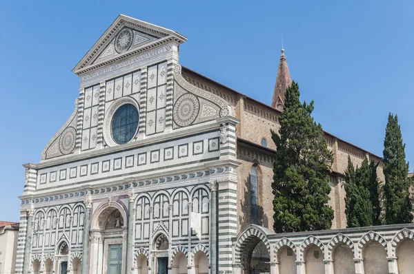 İtalya, Floransa 'daki Santa Maria Novella Kilisesi — Stok fotoğraf