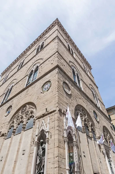 Orsanmichele es una iglesia en Via Calzaiuoli en Florencia, Italia . —  Fotos de Stock