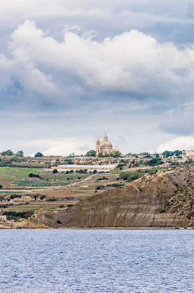 ゴゾ島、マルタにサンタ cilja 教会. — ストック写真