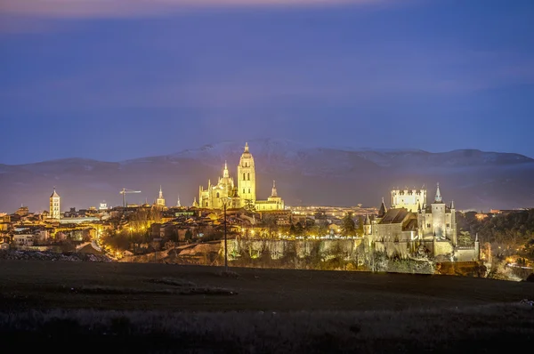 Alcazar segovia v Kastilie a León, Španělsko — Stock fotografie