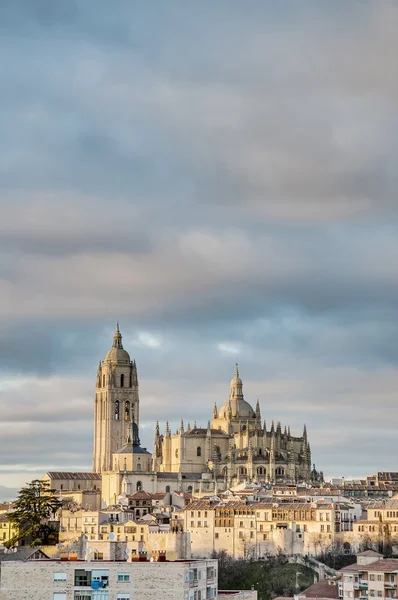Segovia kathedrale in kastilien und leon, spanien — Stockfoto