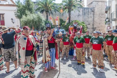 Top de diables festa, sitges, İspanya major