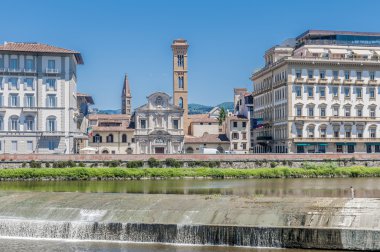 chiesa di ognissanti, bir Fransisken Kilisesi, Floransa, İtalya