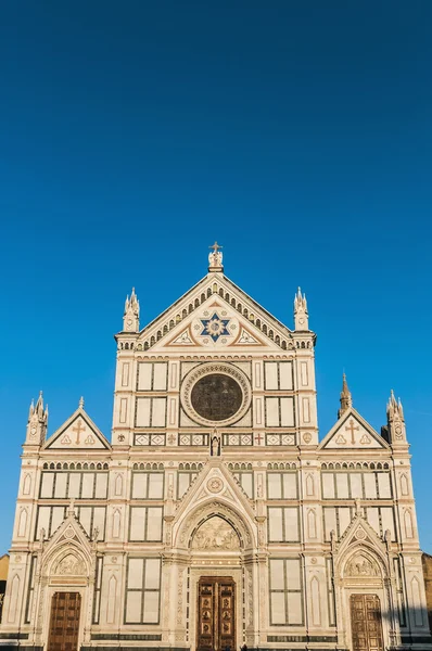 La Basilica di Santa Croce a Firenze — Foto Stock