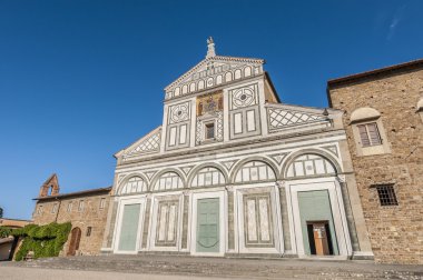 San miniato al monte Bazilikası, Floransa, İtalya.