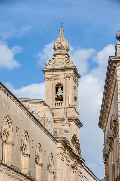 Karmelit kilisede mdina, malta — Stok fotoğraf