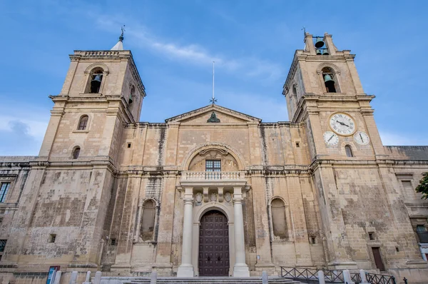 Saint John's Co-Cathedral in Valletta, Malta — Stockfoto