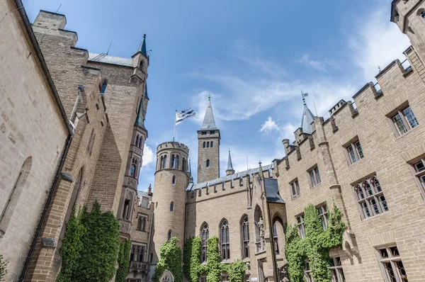 Hohenzollern Kalesi içinde baden wurttemberg, Almanya — Stok fotoğraf