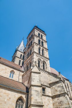 saint dionysius içinde esslingen kiliseyim neckar, Almanya