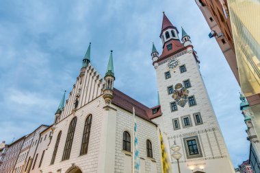 Almanya, Münih 'teki eski belediye binası.