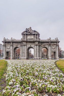 Puerta de alcala, madrid, İspanya