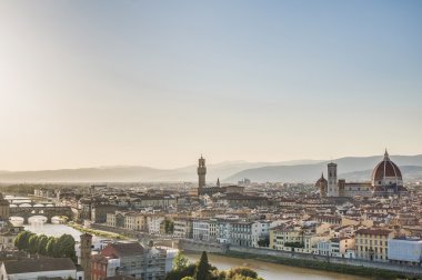 piazzale michelangelo, İtalya görüldüğü gibi Floransa'nın