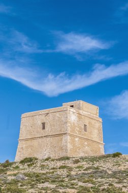 dwajra Kulesi Gozo Adası, malta.