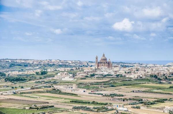 Kyrkan Santa cilja i gozo, malta. — Stockfoto