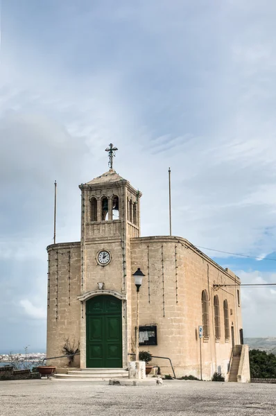 Fasada kaplicy w selmun, malta — Zdjęcie stockowe