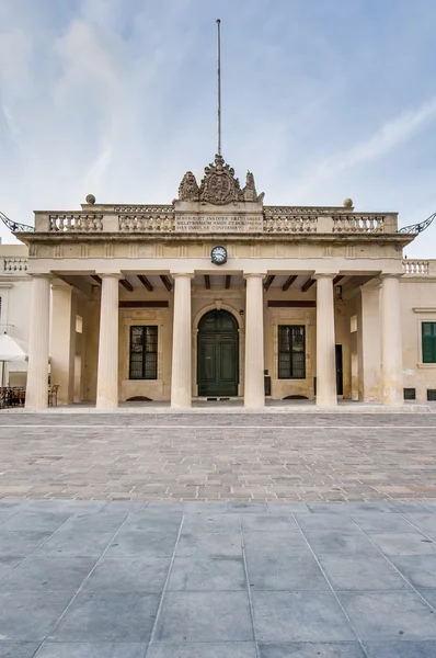 Prédio da guarda principal em Valletta, Malta — Fotografia de Stock