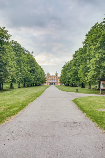 Ulubione schloss w ludwigsburg, Niemcy — Zdjęcie stockowe