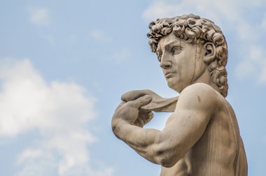 Michelangelo 'nun İtalya Floransa' daki David Heykeli