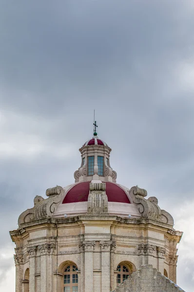 Katedra Świętego Pawła w mdina, malta — Zdjęcie stockowe