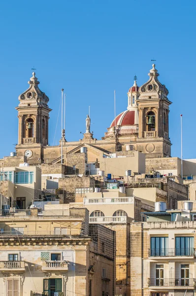 Basilica of Senglea in Malta. — Stock Photo, Image