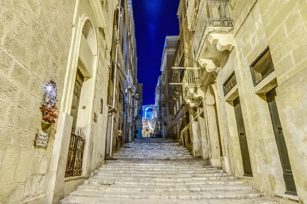 Batteri street i valletta, malta — Stockfoto