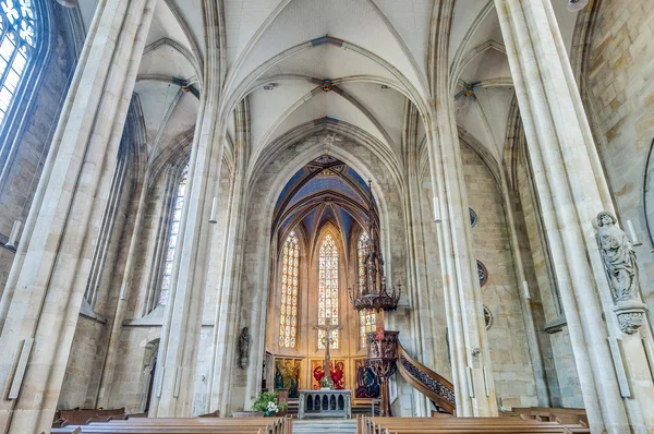 Kostel Panny Marie v esslingen am neckar, Německo — Stock fotografie