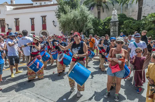 Ball de Diables en la Fiesta Mayor de Sitges, España —  Fotos de Stock