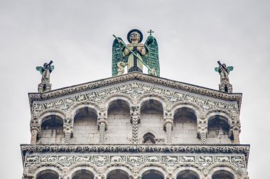 San michele foro, lucca, İtalya kilise içinde.