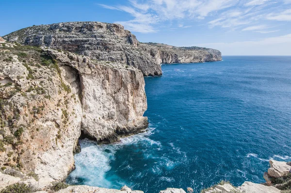 De dingli-kliffen in malta — Stockfoto