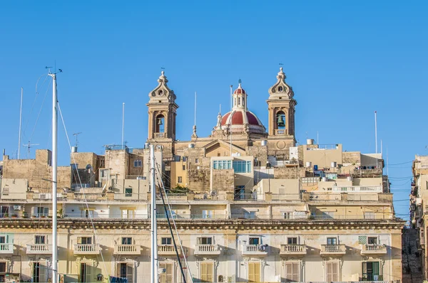 Malta senglea Bazilikası. — Stok fotoğraf