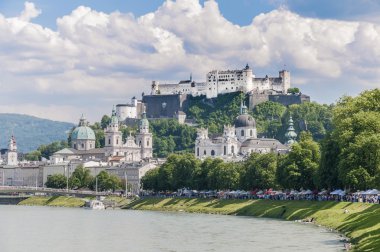 salzburg, Avusturya ile yoluna partnerliğindeki Nehri