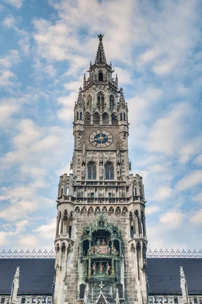 Immeuble Neues Rathaus à Munich, Allemagne — Photo