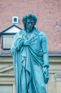 schiller memorial Stuttgart, Almanya
