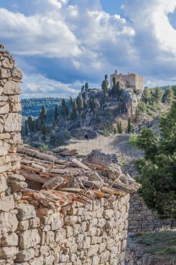 La fresneda Köyü, teruel, İspanya