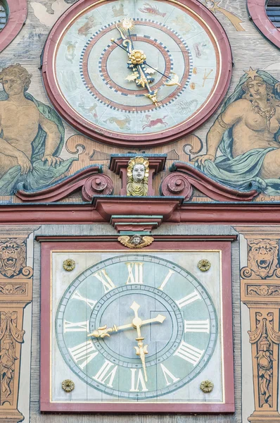 Stadshuset på torget i tubingen, Tyskland — Stockfoto