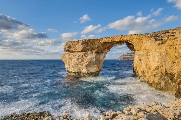 Azure window i gozo island, malta. — Stockfoto